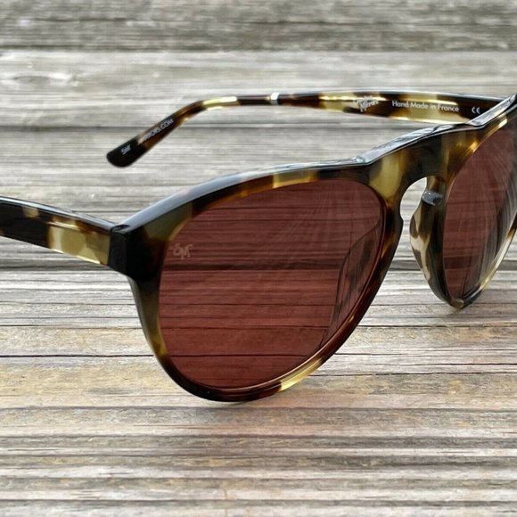 Smoke x Mirrors Sunglasses OUTTA SPACE Tortoise SM109-E Designer Handmade France - Picture 1 of 12